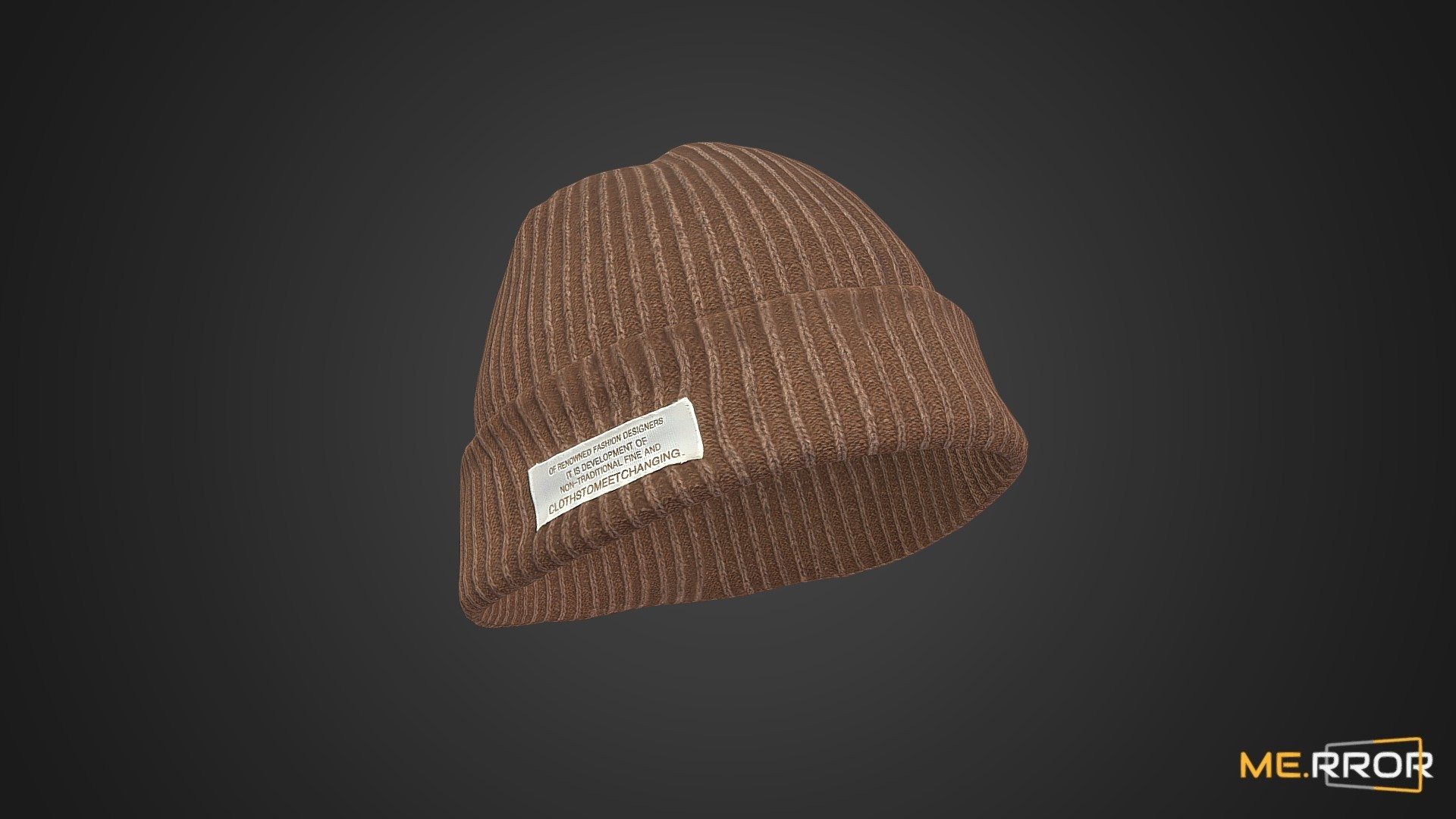 MERROR is a 3D Content PLATFORM which introduces various Asian assets to the 3D world


3DScanning #Photogrametry #ME.RROR - [Game-Ready] Brown Beanie - Buy Royalty Free 3D model by ME.RROR (@merror) 3d model