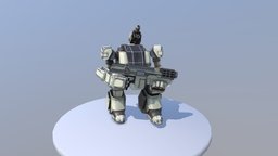 robot/mecha project mech, mecha, game-ready, game-asset, military, futuristic, robot