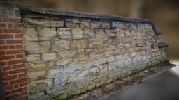 old limestone wall