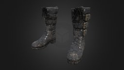 Military Boots (Black) | PUBG