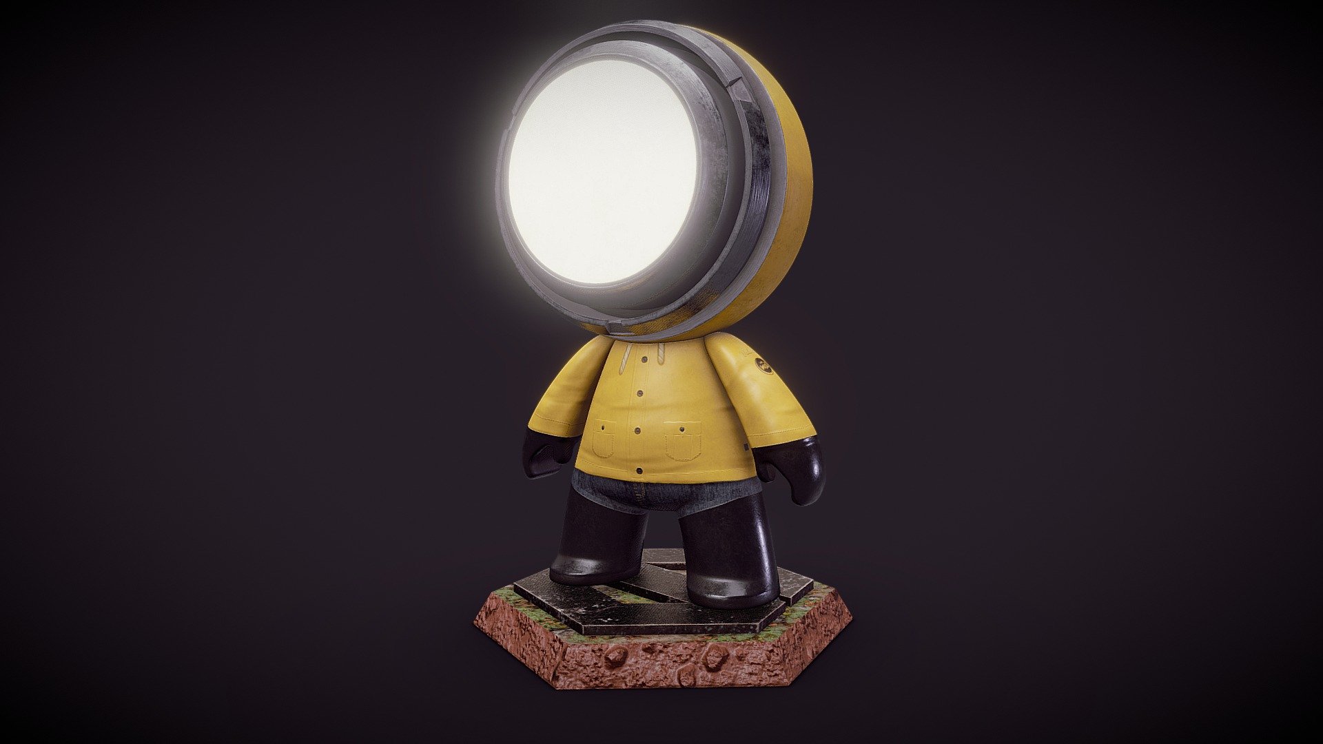 Painted this little guy  as my submission for the allegorithmic's &ldquo;MEET MAT: THE 2017 SUBSTANCE 3D PAINTING CONTEST