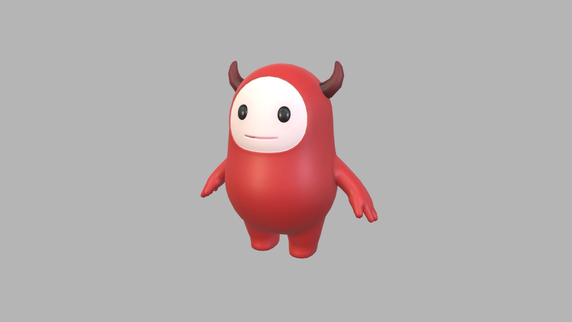 Devil Mascot          

3d cartoon model.          


Ready for your Game, App, Animation, etc.          

File Format:          

-3ds Max 2022          

-FBX          

-OBJ          
   


PNG texture               

2048 x 2048                


- Diffuse                        

- Roughness                         



Completely UVunwrapped.          

Non-overlapping.          


Clean topology 3d model