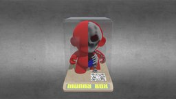 Munny Box Red toy, graffititoys