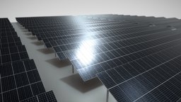 Solarmodule Version [5] 36m green, power, solar, energy, module, 3dhaupt