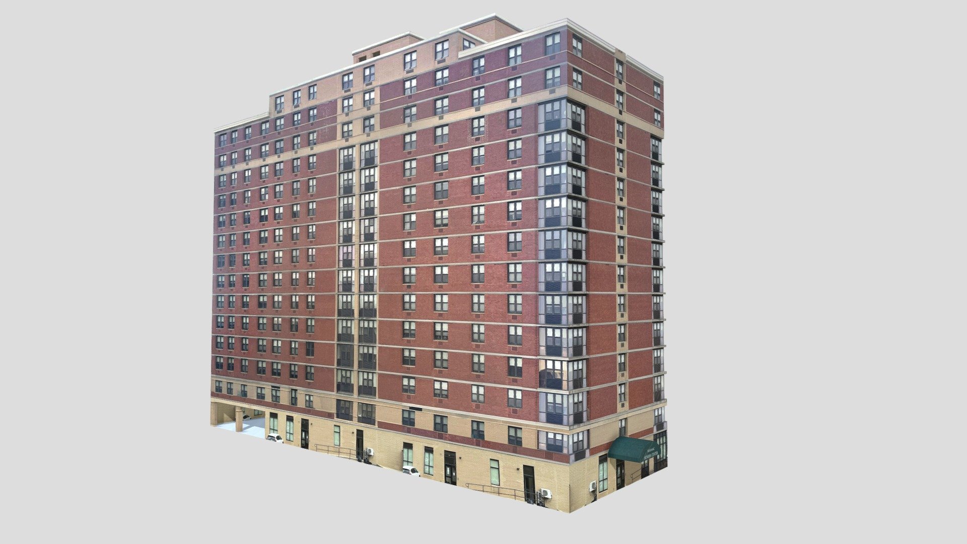 Modeled from a real building in Queens, NY. All textures photographed by me 3d model