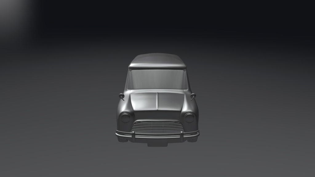 3D model of a Morris mini (Mini Cooper) form 1970's - Morris Mini (Cooper) - 3D model by lennart 3d model