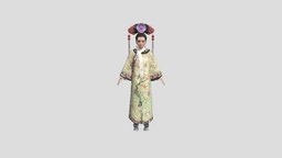 Chinese Ancient Traditional Qing Dynasty 