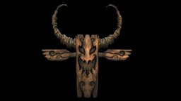 Jack O Totem world_of_warcraft, stylized