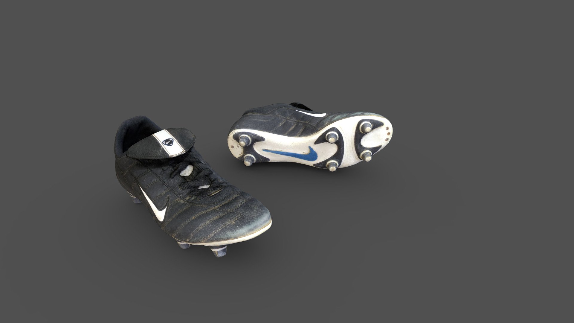 Pair of Soccer Shoes Low Poly

Topology: Quads

Polygon count: 6193

Vertices count: 6195

Textures: Diffuse, Normal, Specular, Glossiness, Ambient Occlusion ( all in 4k resolution)

UV mapped with non-overlapping

All files are zipped in one folder. Contains 3 file formats obj, blend &amp; fbx

Useful for games, renders and other graphical projects.

Thank you for interest. Best regards! - Soccer Shoes - Buy Royalty Free 3D model by Radju 3d model