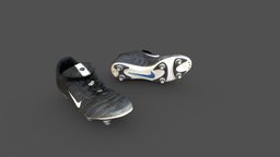 Soccer Shoes style, football, fashion, clothes, runner, feet, foot, ready, shoes, soccer, character, game, low, poly, sport, clothing