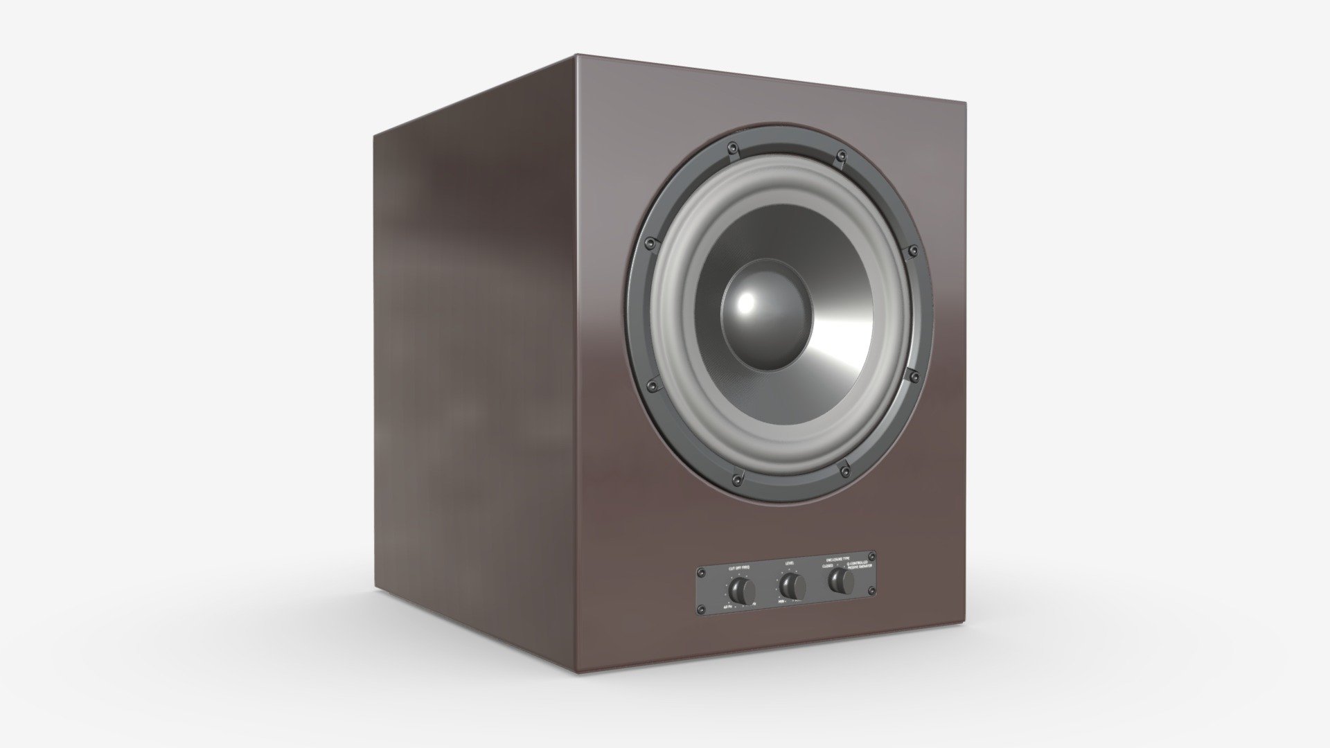 Active Subwoofer - Buy Royalty Free 3D model by HQ3DMOD (@AivisAstics) 3d model