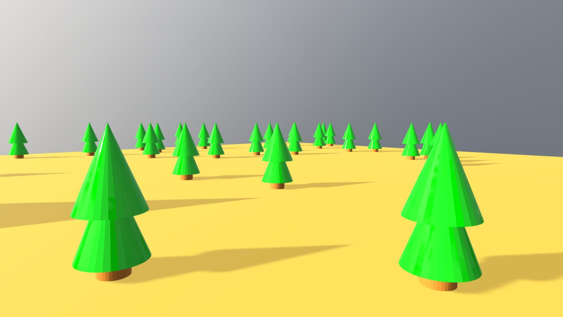 Created random trees in blender using particles. I hope you will like this. The video regarding this scene is available at youtube. Although it is not worthy, but you can modify and use it in your own ways 3d model
