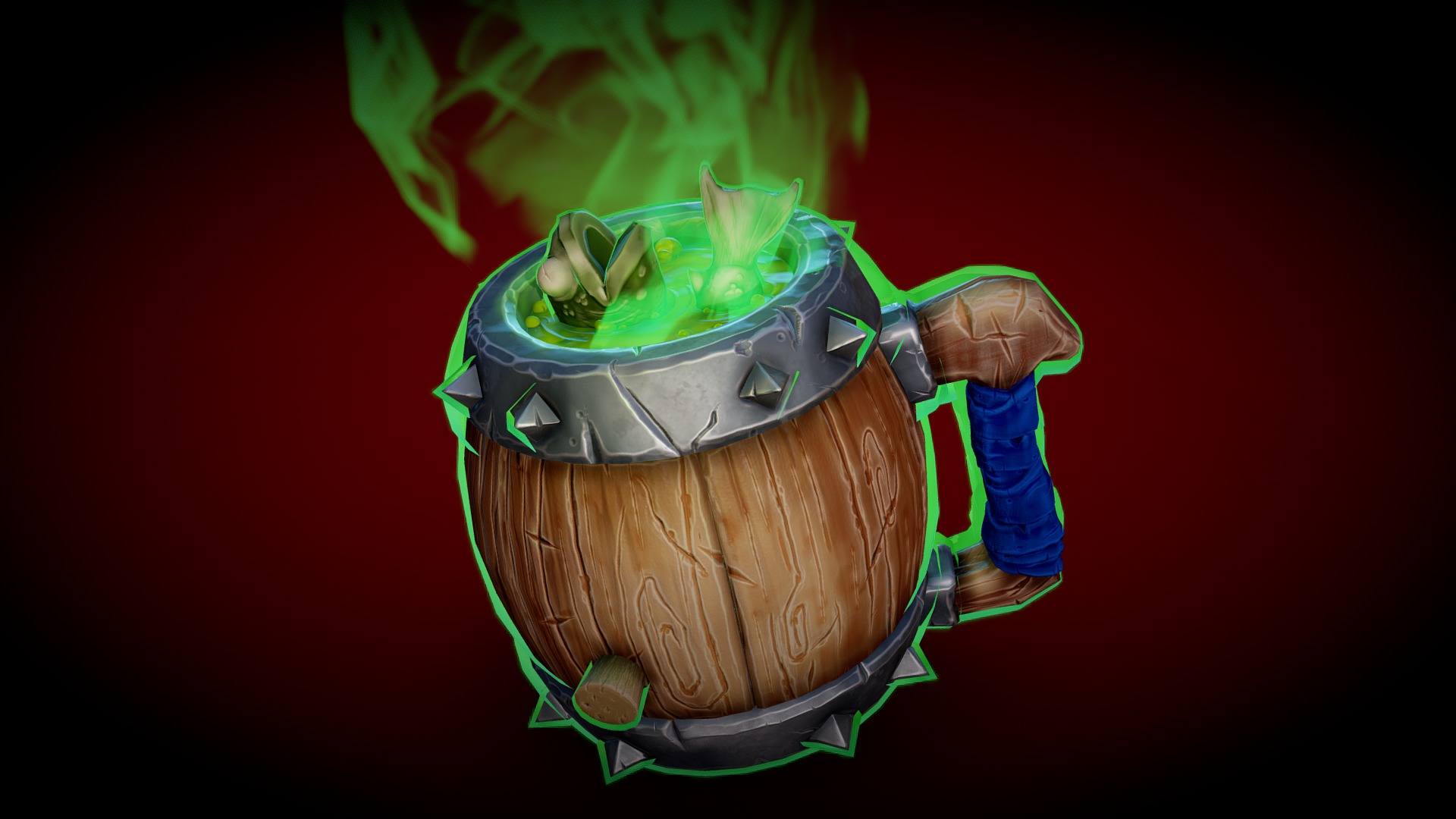 That was my inspiration. 

 - Beer Mug - 3D model by justMe (@anomalyyy) 3d model