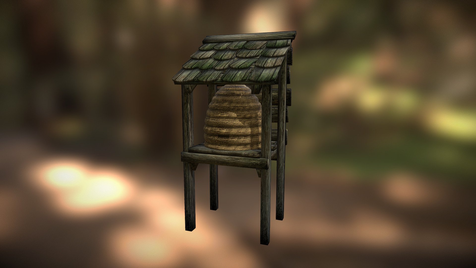 An asset I created for the TES5 Modding Project Beyond Skyrim.
(Textures taken from TES5: Skyrim by Bethesda Softworks)

Beyond Skyrim is constantly looking for talented 3D-artists to bring the world of Tamriel to life!

Learn more about Beyond Skyrim: 
https://beyondskyrim.org/
https://www.facebook.com/BeyondSkyrim/
https://discord.gg/TAzte8m - Apiary (Beyond Skyrim) - 3D model by mindmonkey 3d model