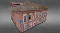 Architecture object for reconstruction cultural-heritage, wooden-house, architecture-photogrammetry, photogrammetry, building