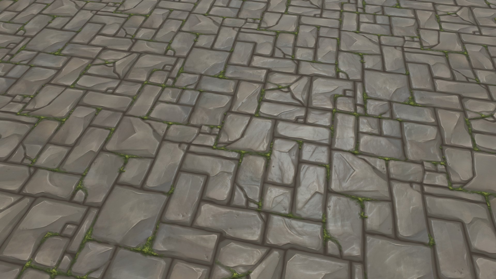 Stone floor handpainted texture - Stone Floor - Buy Royalty Free 3D model by DIS (@dis__) 3d model