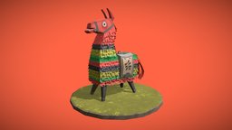 Chinese Llama style prop, loot, battle, llama, royale, fortnite, character