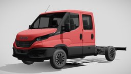 Iveco Daily Crew Cab L2 Chassis 2022 truck, daily, cargo, chassis, commercial, utility, iveco, 2021, vehicle, car