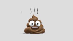 Poop Emoji meme, poop, poopy, emoji, 3d, pbr, emoji3d