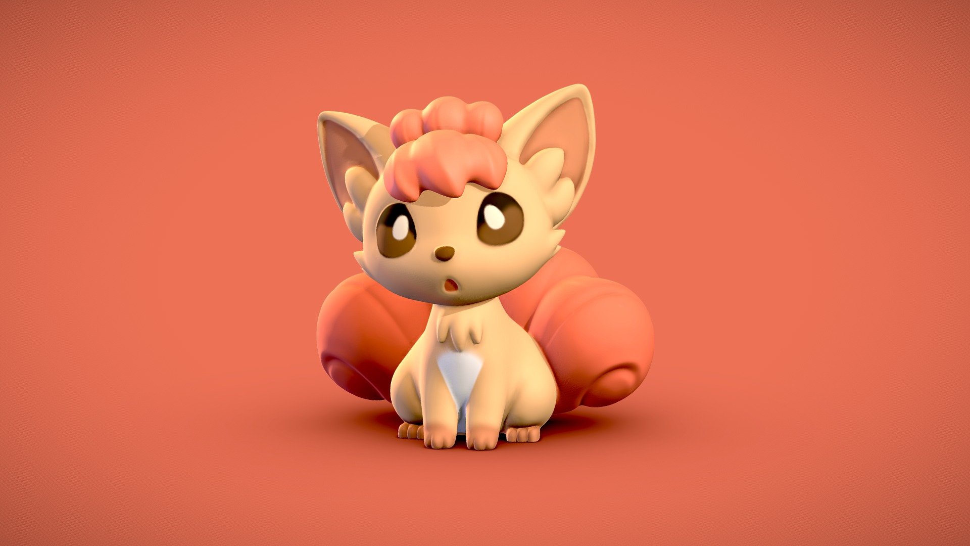 While young, it has six gorgeous tails. When it grows, several new tails are sprouted.

Ready for 3D printing

Image Gallery

Contains:




.Blend

.Fbx

.STL
 - Vulpix - 3D print - Buy Royalty Free 3D model by LessaB3D (@thiagolessa90) 3d model