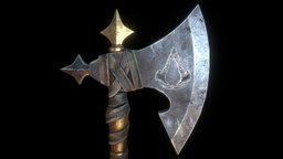 Assassins Creed Valhalla Fan Art Axe fan, viking, ubisoft, assassinscreed, game, axe