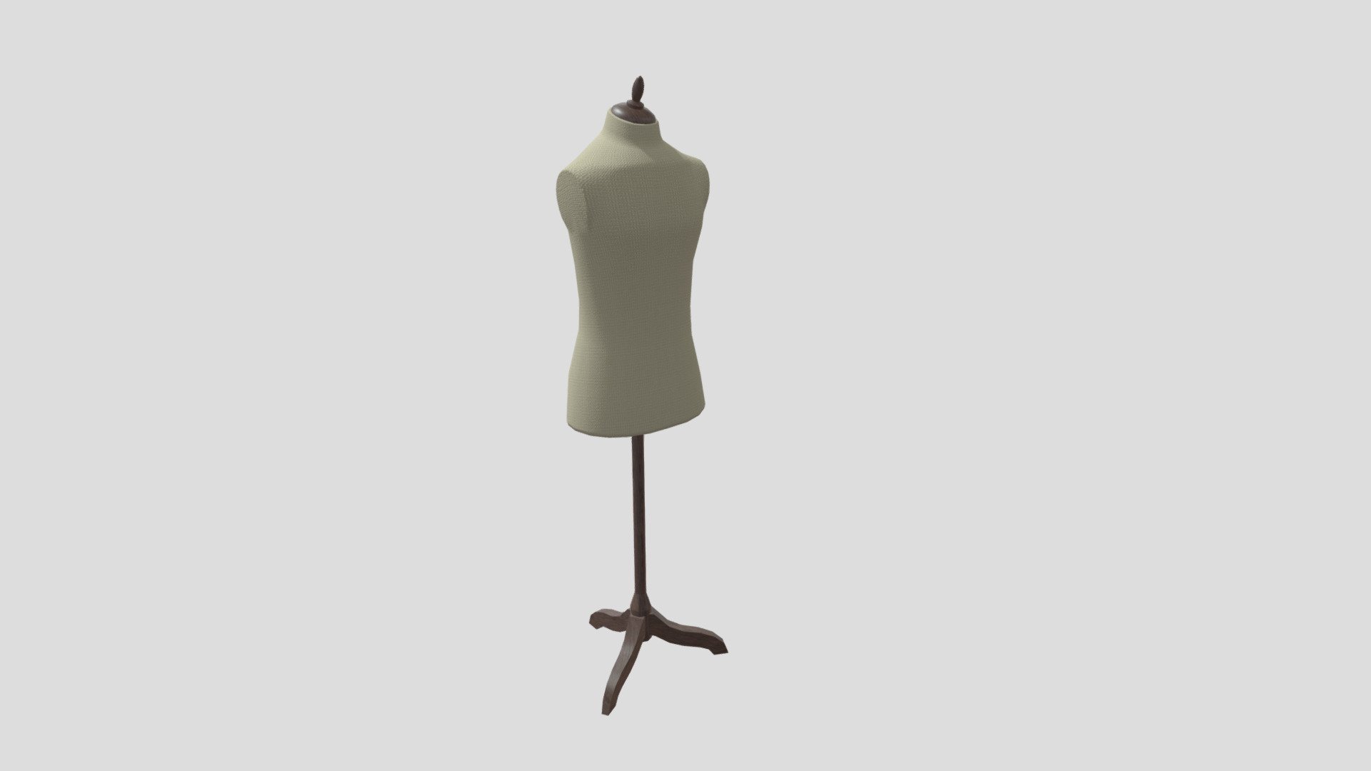 Tailor's Mannequin - Download Free 3D model by Max Wittig (@WittigMax) 3d model
