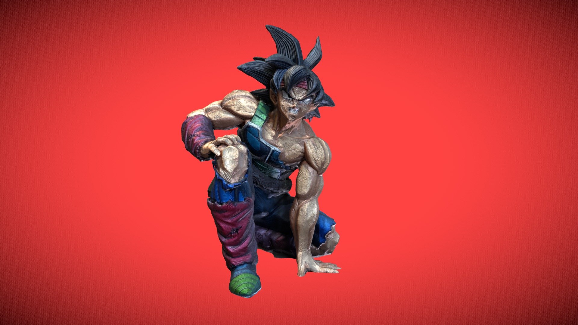 3D model of Bardock, emblematic character of the Dragon Ball universe.
You will find the following files :


FBX
textures included

Please enjoy ! - Bardock 3D model - 3D model by Asahikira 3d model
