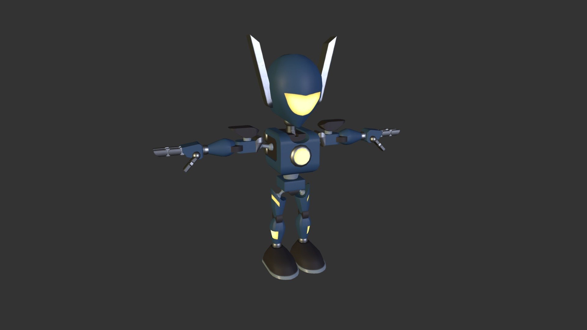Part of the Robot Pack for the Scout set, this is the Scout Companion which is a biped robot. A smaller version of the the Scout Main meant to support them as well as be more discrete 3d model