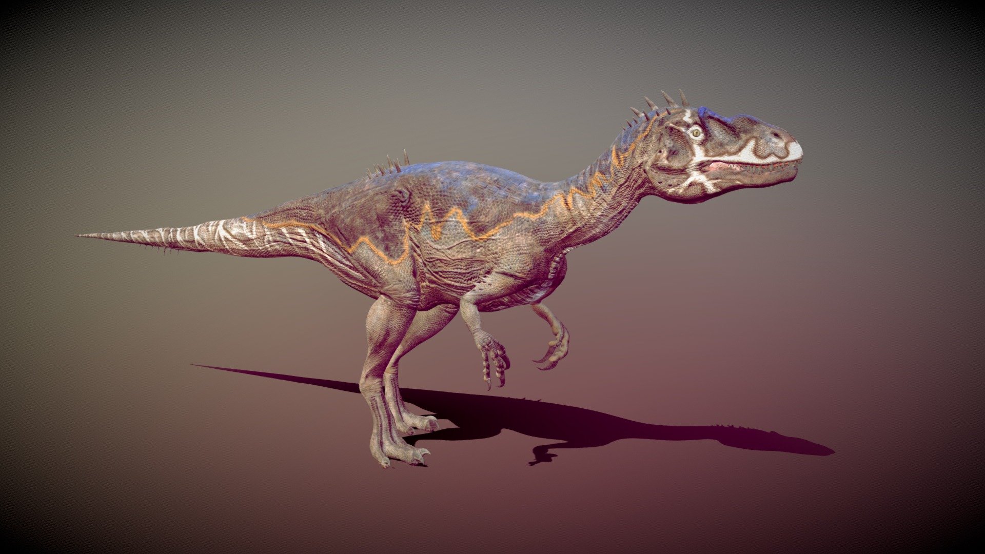 Allosaurus animation ver. 2016 by. VI models - Allosaurus animation ver. 2016 by. VI models - 3D model by Vitamin_imagination co., ltd. (CEO: Jin-kyeom Kim) (@kongtrex87) 3d model