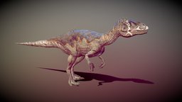 Allosaurus animation ver. 2016 by. VI models allosaurus, vitaminimagination, vimodels, zbrush, animation, dinosaur