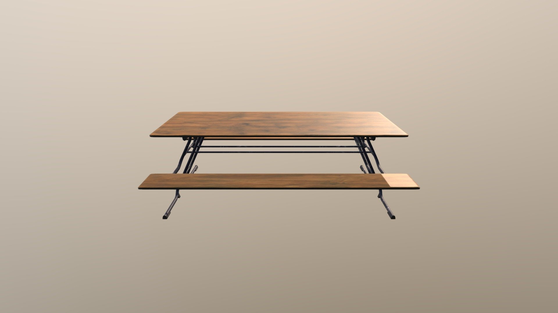 Cafeteria Table - 3D model by BouweKalma 3d model
