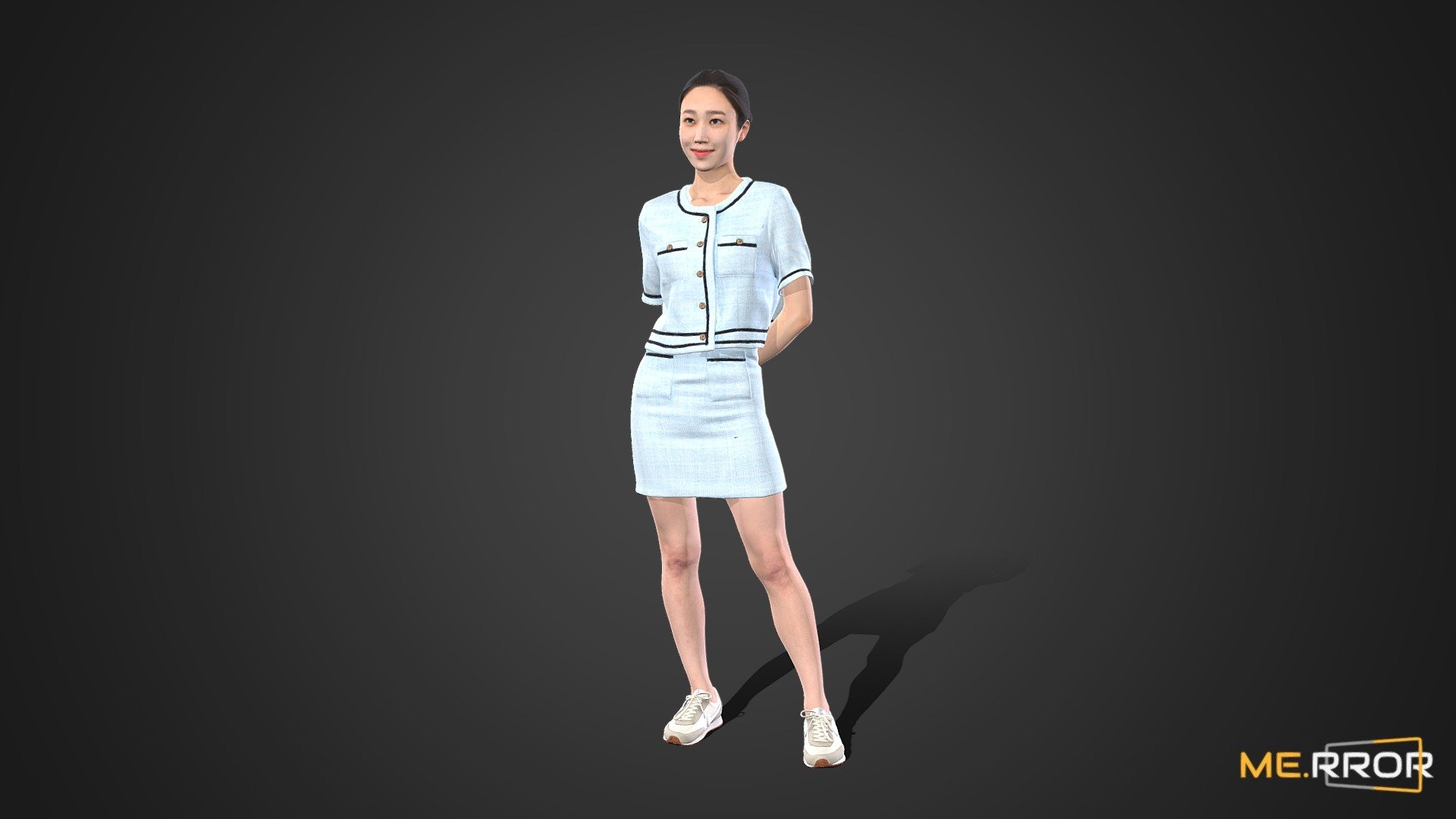 ME.RROR


From 3D models of Asian individuals to a fresh selection of free assets available each month - explore a richer diversity of photorealistic 3D assets at the ME.RROR asset store!

https://me-rror.com/store




[Model Info]




Model Formats : FBX, MAX


Texture Maps (8K) : Diffuse




Find Scanned - TPO version here: https://sketchfab.com/3d-models/game-ready-asian-woman-scan-posed-22-4747c293c4aa4357a412870e90e59ee5



If you encounter any problems using this model, please feel free to contact us. We'd be glad to help you.



[About ME.RROR]

Step into the future with ME.RROR, South Korea's leading 3D specialist. Bespoke creations are not just possible; they are our specialty.

Service areas:




3D scanning

3D modeling

Virtual human creation

Inquiries: https://merror.channel.io/lounge - Asian Woman Scan_Posed 22 100K poly - 3D model by ME.RROR Studio (@merror) 3d model