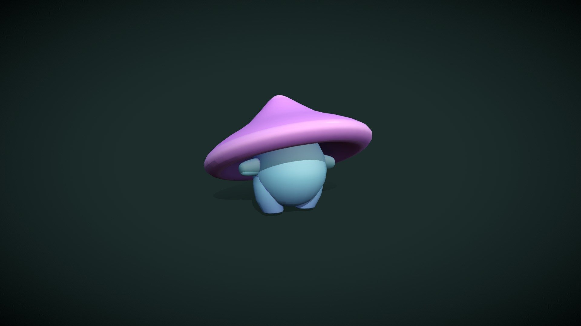 A little baby mushroom 

He's happy to see you! - BabyShroom - Download Free 3D model by DreamsOfDecay (@MariDepuis) 3d model