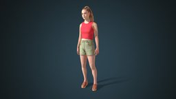 Facial & Body Animated Casual_F_0041 people, 3d-scan, photorealistic, rig, 3dscanning, woman, 3dpeople, iclone, reallusion, cc-character, rigged-character, facial-rig, facial-expressions, character, girl, game, scan, 3dscan, female, animation, animated, rigged, autorig, actorcore, accurig, noai