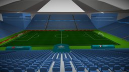 Euro Arena Soccer Stadium (Euro 2020) stadium, euro, player, soccer, pitch, match, game, ball, euro2020, soccerstadium