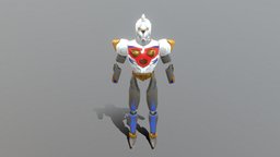 Justiriser- Shirogane ( Armor ) superhero, kamenrider, tokusatsu, kamenrider3d