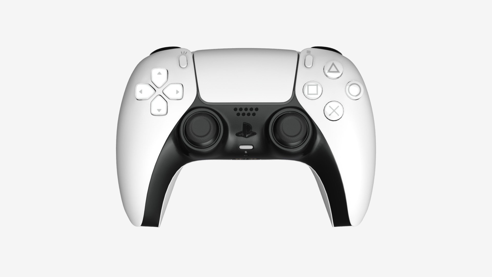Sony Playstation 5 dualsense controller white - Buy Royalty Free 3D model by HQ3DMOD (@AivisAstics) 3d model