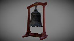 Chinese Bell 3dscanner, bell, china, brass, chinese, relief, religion, mythology, meditation, dragon