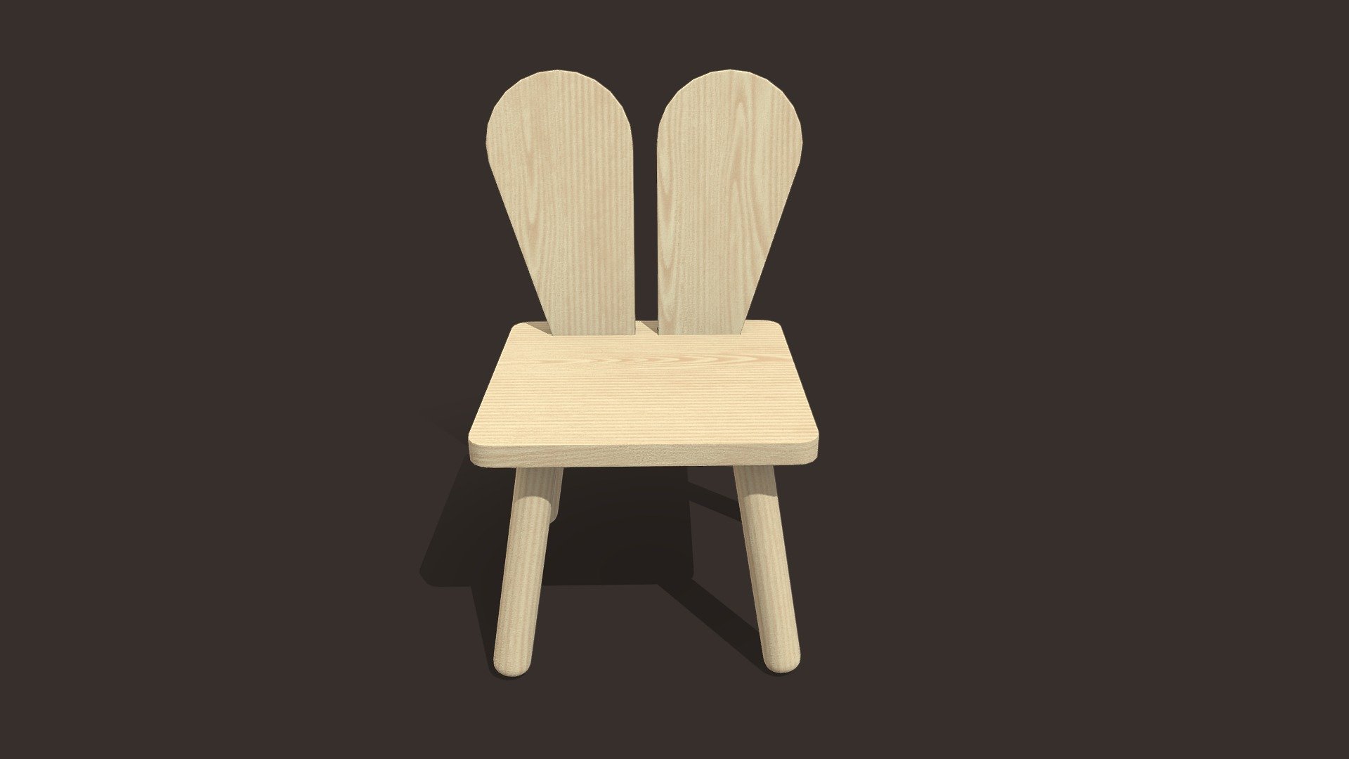 Children chair is a model that will enhance detail and realism to any of your rendering projects. The model has a fully textured, detailed design that allows for close-up renders, and was originally modeled in Blender 3.5, Textured in Substance Painter 2023 and rendered with Adobe Stagier Renders have no post-processing.

Features: -High-quality polygonal model, correctly scaled for an accurate representation of the original object. -The model’s resolutions are optimized for polygon efficiency. -The model is fully textured with all materials applied. -All textures and materials are included and mapped in every format. -No cleaning up necessary just drop your models into the scene and start rendering. -No special plugin needed to open scene.

Measurements: Units: M

File Formats: OBJ FBX

Textures Formats: PNG 4k - Children chair - Buy Royalty Free 3D model by MDgraphicLAB 3d model