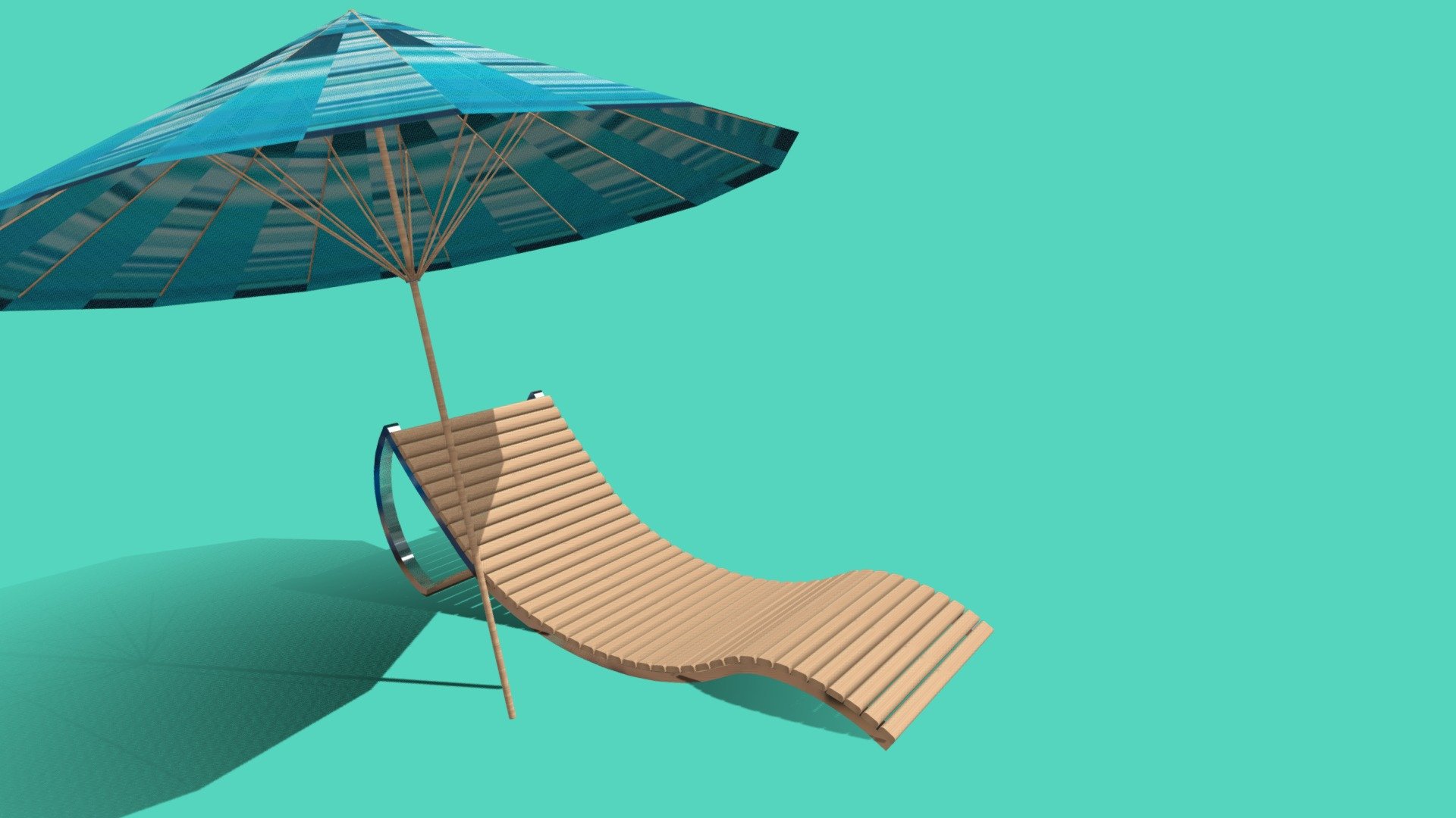 hello everyone, I'm a beginner 3d artist, please help in the future by following me, you will get something for free :) - beach chair - Download Free 3D model by Tahir.Muhamad.Ajmal. 3d model