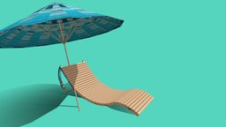 beach chair umbrella, beach, chair, free