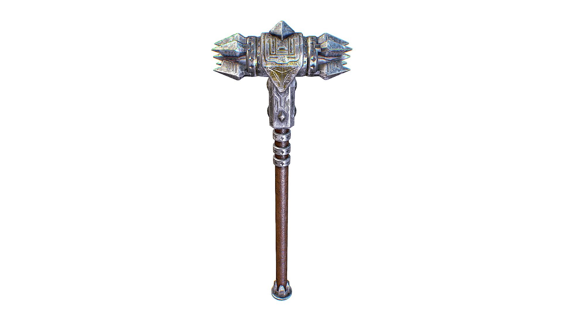 Hey! I am sharing another project under the guise of LowPoly Medieval hammer Game.




Suitable for game engines



Technical Details:





Textures: Yes - 2ka resolution ( Base_Color, Metallic, Roughness , Normal_OpenGL, Normal_Directx, AO)




UV: Yes




Material: Yes




Vertices: 1875 Faces: 3440 Triangles: 3440


 - Medieval hammer Game Free - Download Free 3D model by Qwestgamp (@Qwestgamp.) 3d model