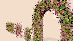 Bougainvillea Flowers vol.2 green, plant, ivy, flower, garden, purple, flowers, love, decorative, outdoor, decor, nature, fuchsia, bougainvillea, decoration, environment, noai
