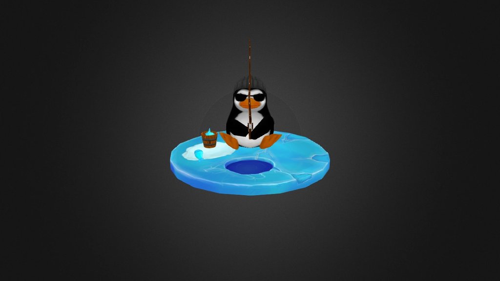 Mr. Penguin is on holiday and decided to go fishing! 

First hand painted texture study. Will make more! 

Penguin with accessories is 1212 Tris in total

Made using Maya and 3d-coat 3d model