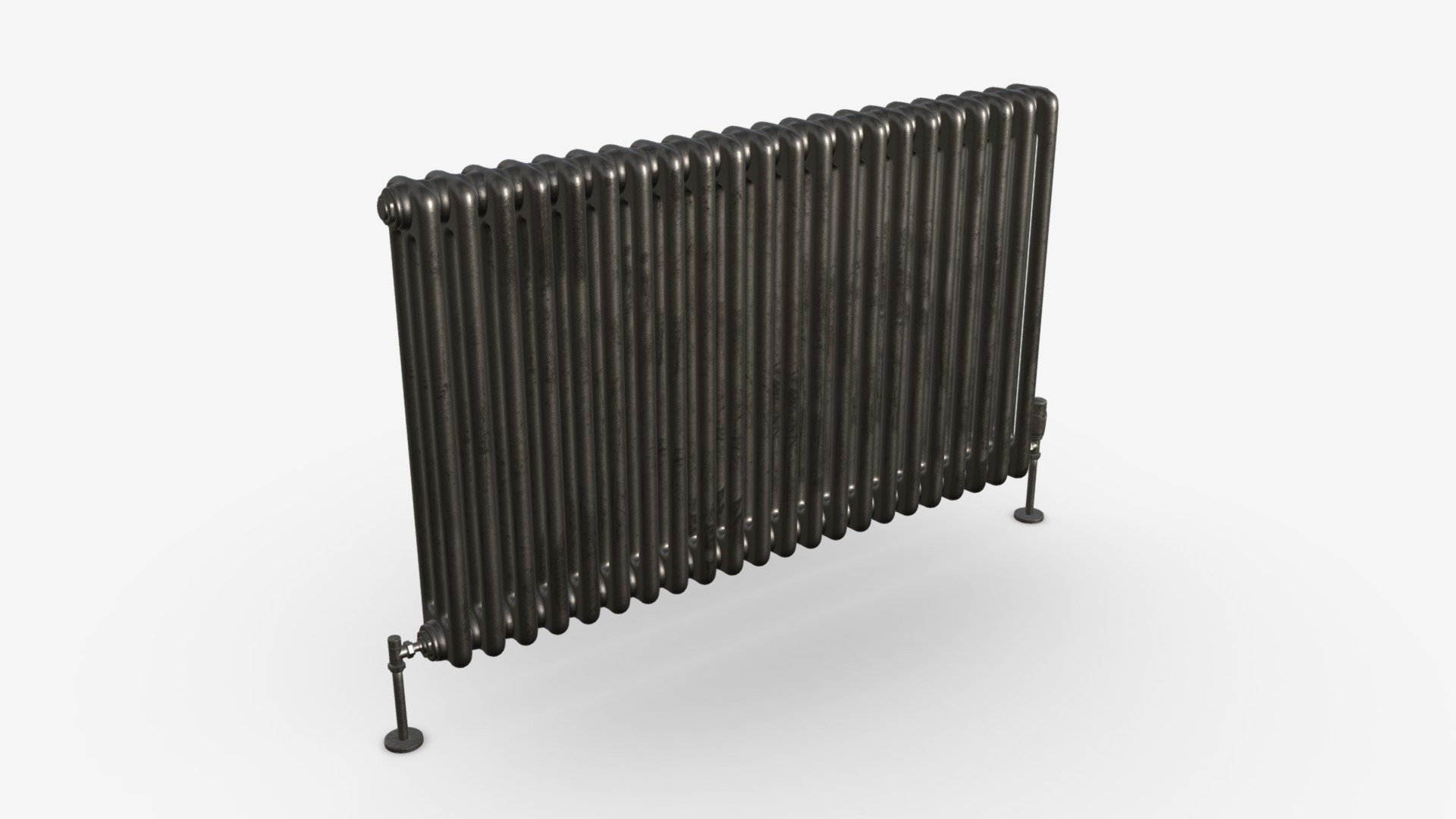 Horizontal column bare radiator 01 - Buy Royalty Free 3D model by HQ3DMOD (@AivisAstics) 3d model
