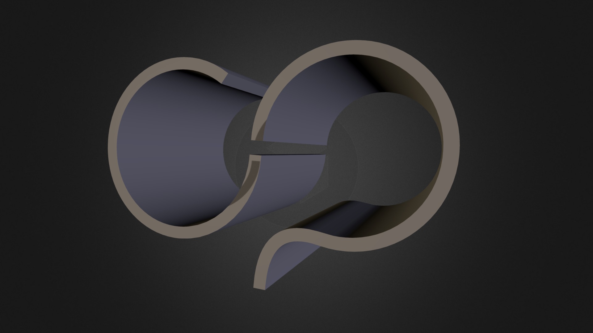 logo - CP - 3D model by claireisfunky 3d model