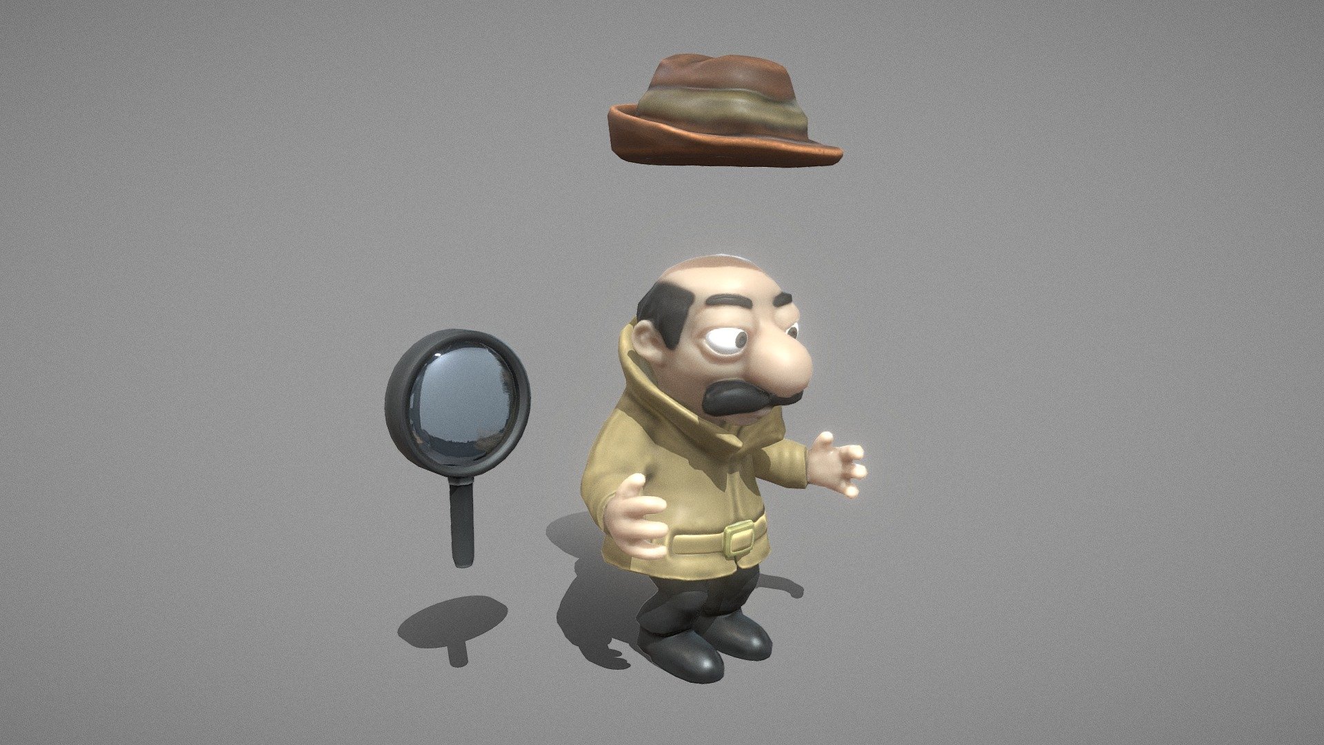 Here is the textured low-poly version of the Inspector.






High-Poly Version (Total triangles 1.1M)





 - Inspector (Low-Poly Version) - Buy Royalty Free 3D model by VIS-All-3D (@VIS-All) 3d model