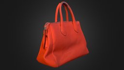 Red Purse red, bag, purse, lenincraft, spb, 3d, scan, 3dscan
