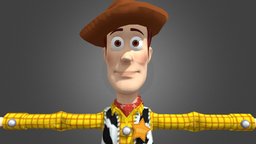 Woody toy, toys, woody, disney, movie, toystory, pixar-disney, character, model, toystory4_movie, toystory4