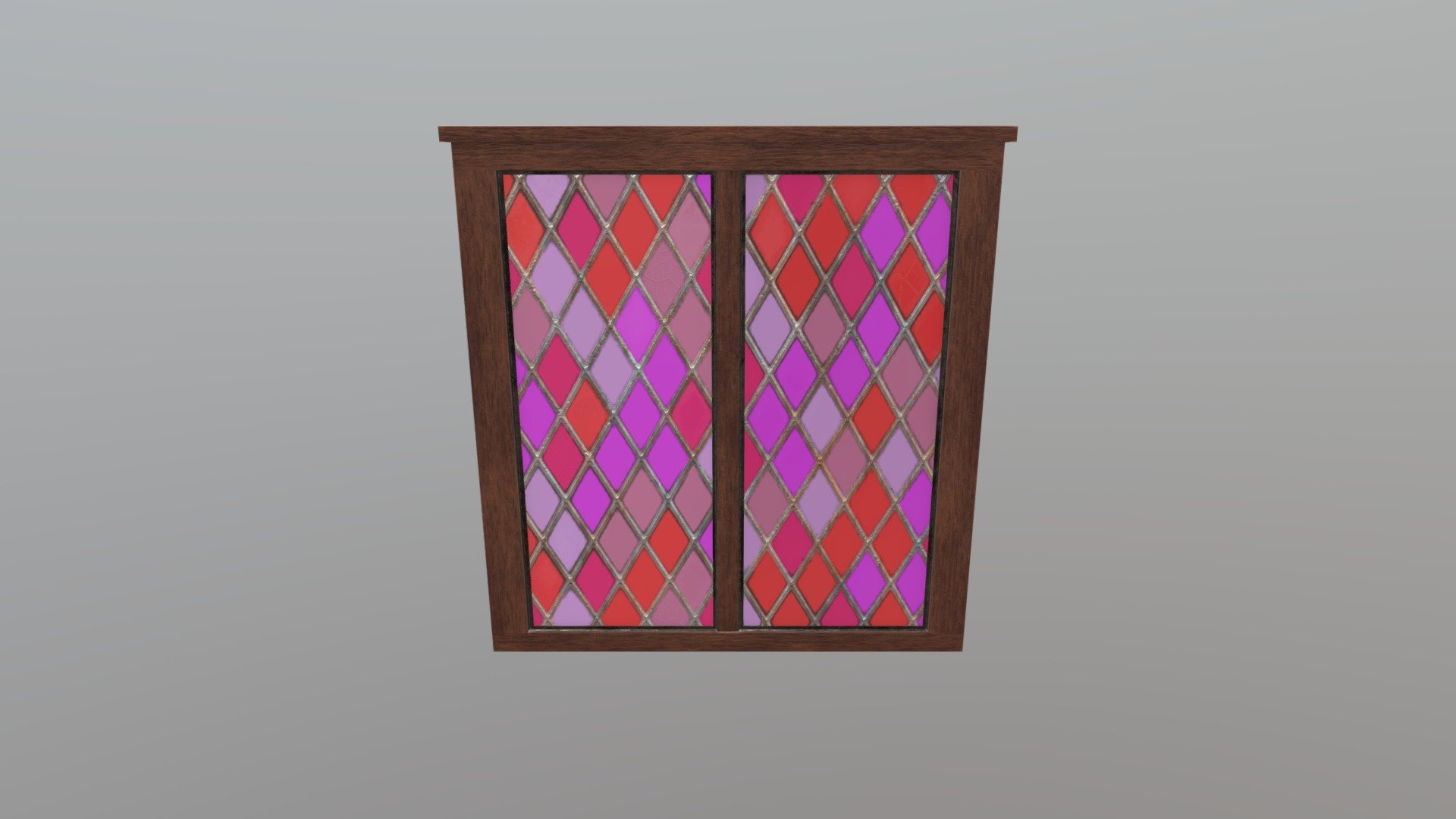 Stained Glass Window - 2 - 3D model by Yeastdonkey 3d model